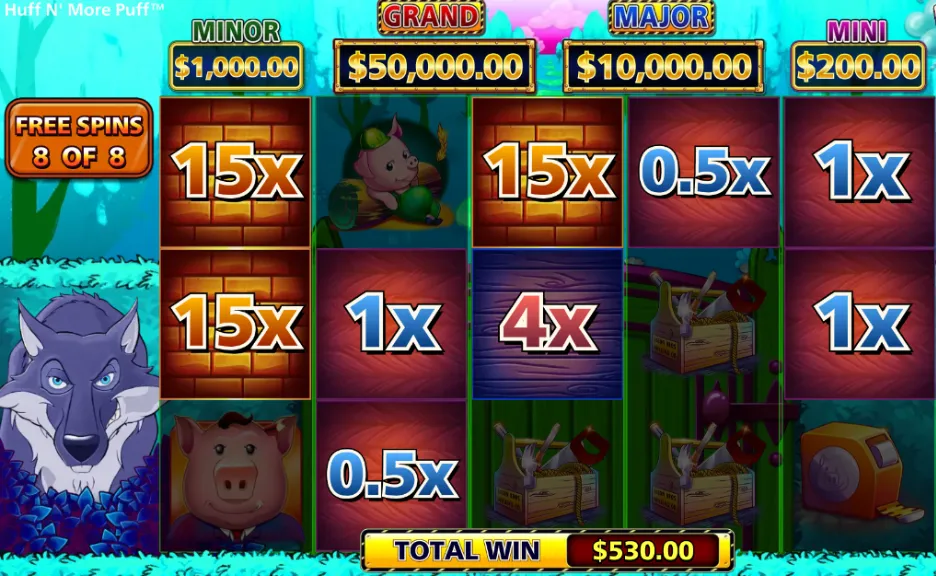 Huff and More Puff Demo